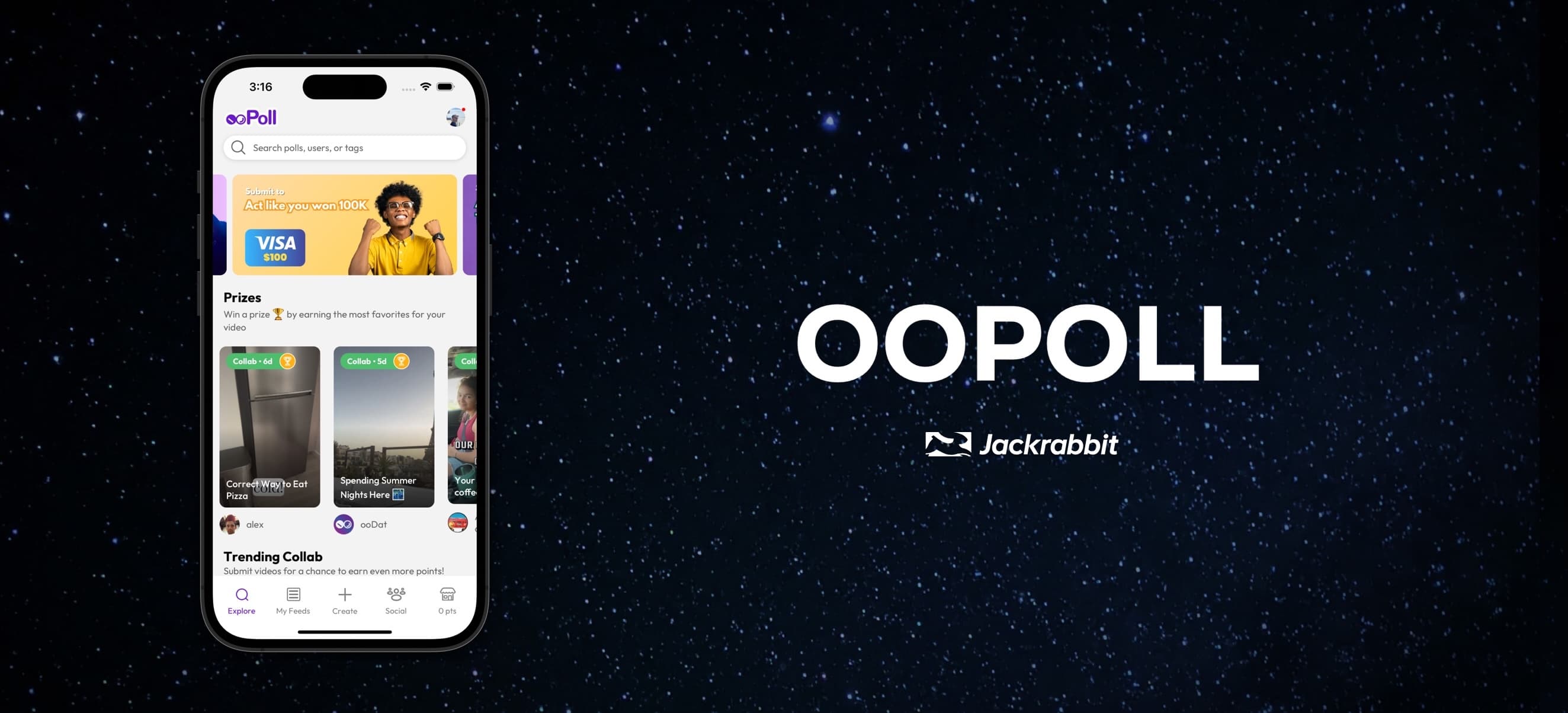 Oopoll – The polling game that connects you with the world.