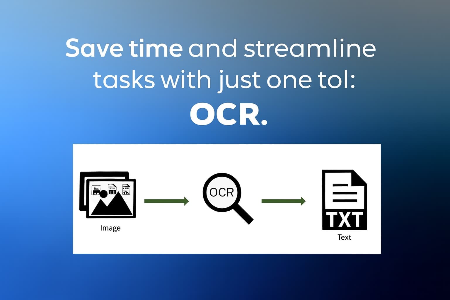 Optimize Your Processes with OCR Technology.
