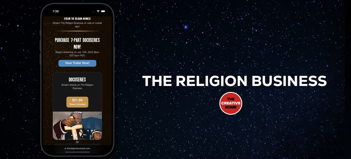 Creating a Secure Streaming Platform for The Religion Business Docuseries.