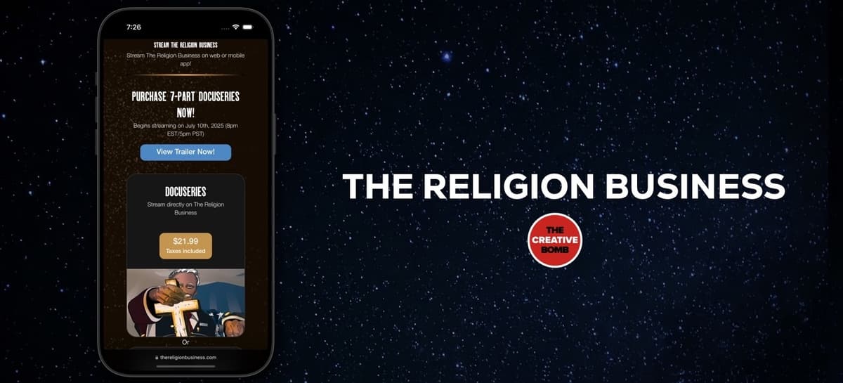 Creating a Secure Streaming Platform for The Religion Business Docuseries.